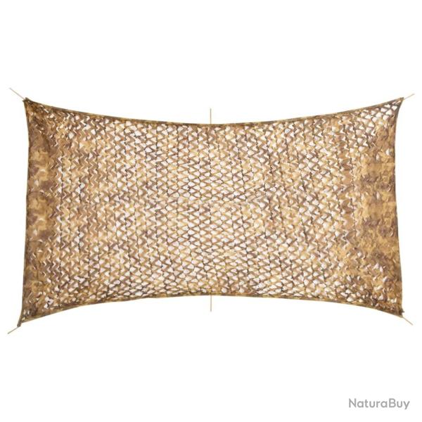 Filet de camouflage avec sac de rangement 506x279 cm sable