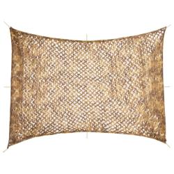 Filet de camouflage avec sac de rangement 516x400 cm sable