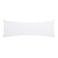 Filet de camouflage avec sac de rangement 613x138 cm blanc
