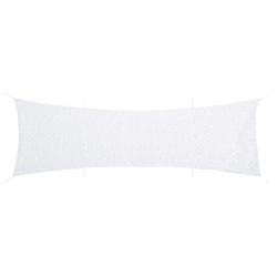 Filet de camouflage avec sac de rangement 706x140 cm blanc
