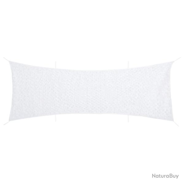 Filet de camouflage avec sac de rangement 753x199 cm blanc