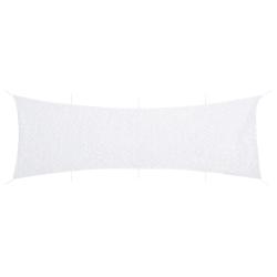 Filet de camouflage avec sac de rangement 809x207 cm blanc