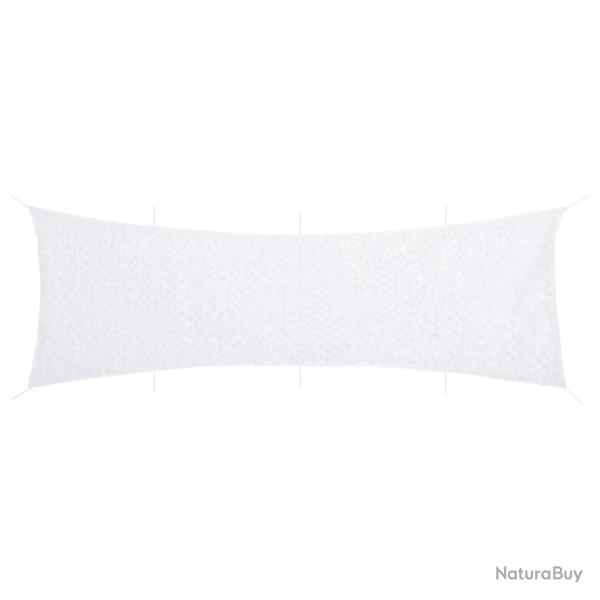Filet de camouflage avec sac de rangement 809x207 cm blanc