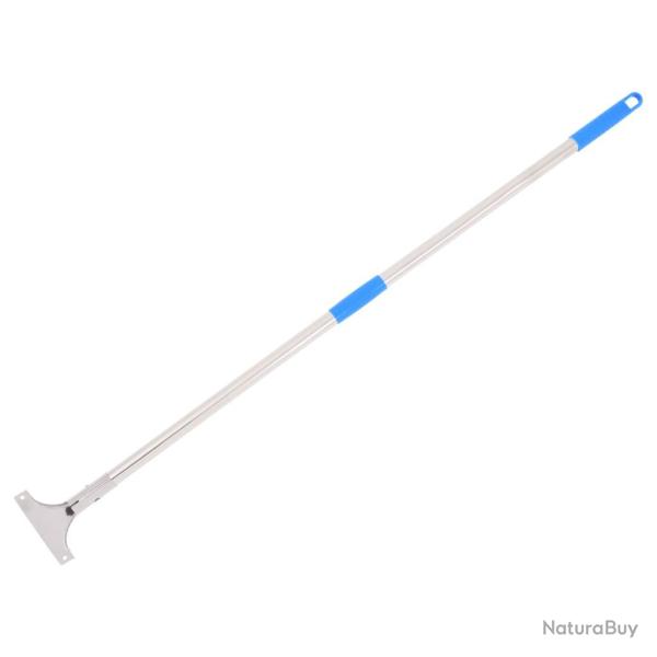 Manche de raclette de sol 119,5 cm acier et plastique