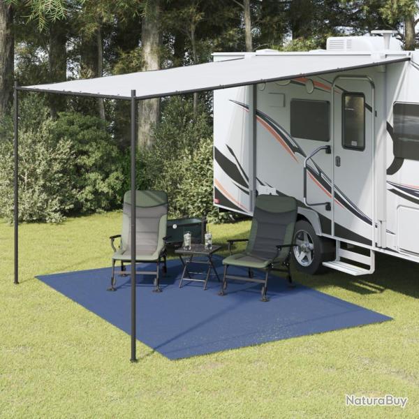 Tapis de tente bleu 3,5x2,5 m