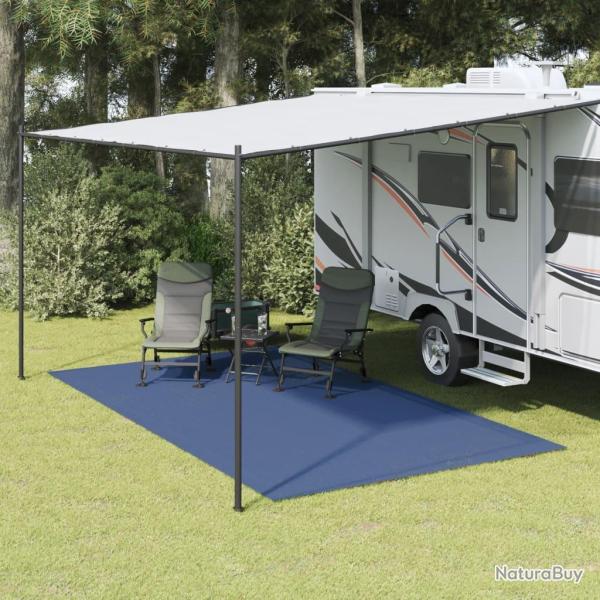Tapis de tente bleu 4,5x2,5 m