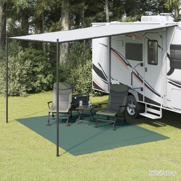 Tapis de tente vert 3,5x2,5 m