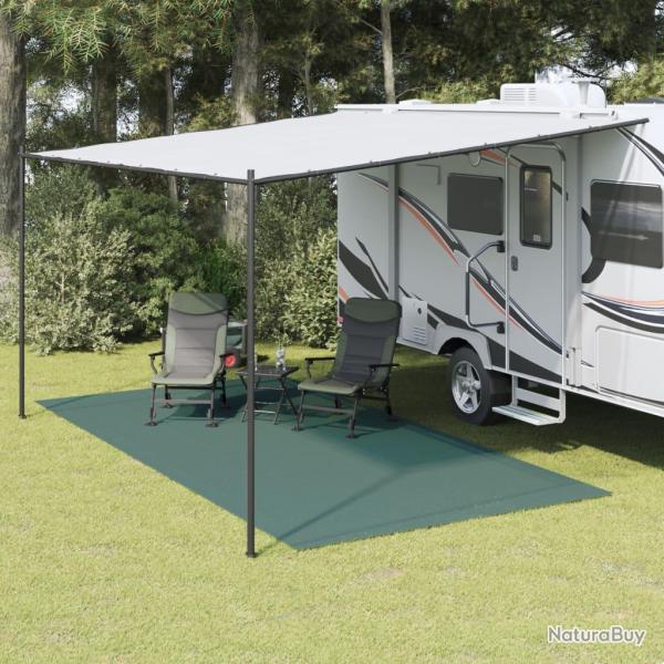 Tapis de tente vert 5x2,5 m