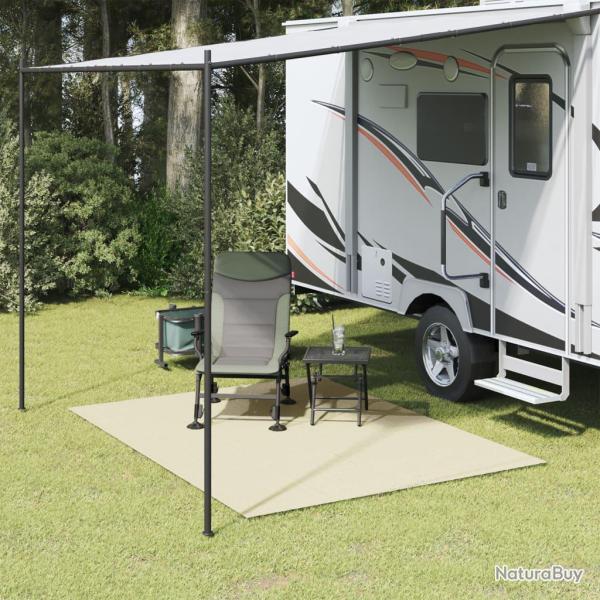 Tapis de tente cr�me 4x2 m
