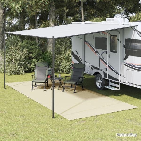Tapis de tente cr�me 5x2,5 m