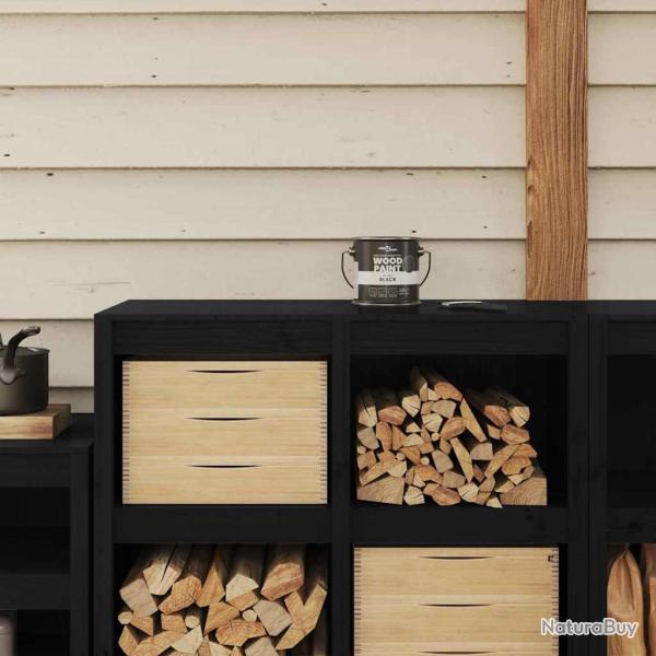 Peinture pour bois Noir 2,5 L Impression murale