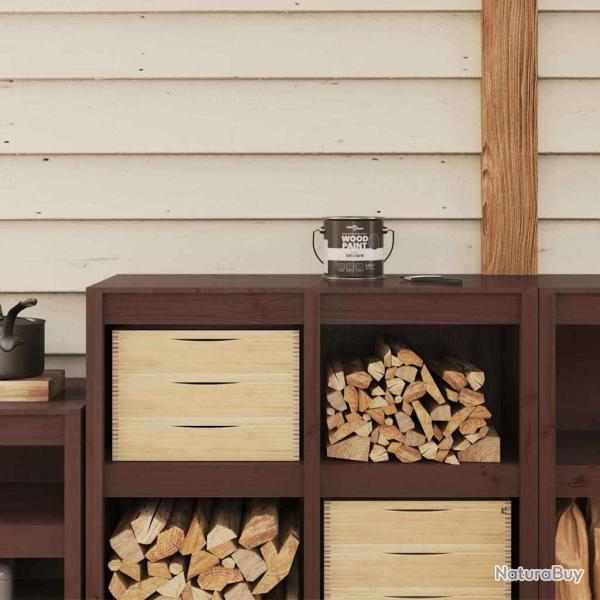 Peinture pour bois Marron 2,5 L Impression murale