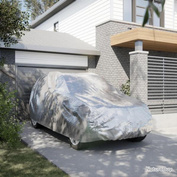 Housse de voiture SUV avec sangles � boucle compl�te argent� XL