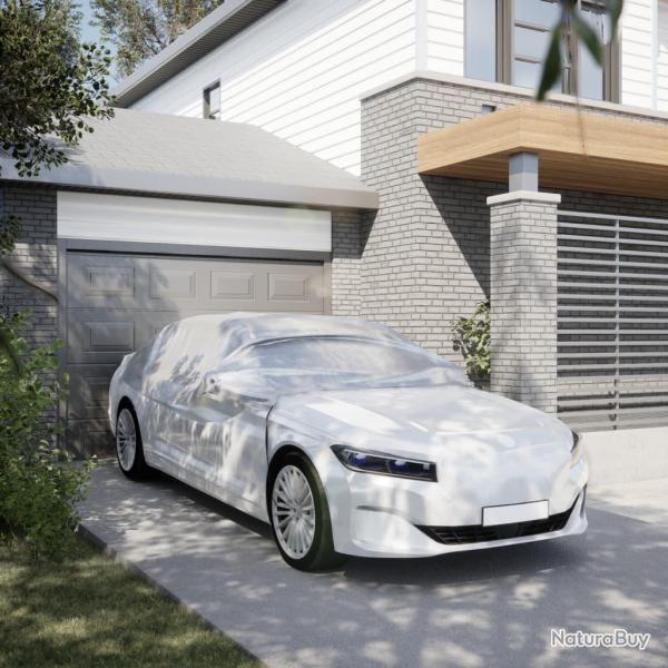 Demi-housse de voiture avec crochets argent� L