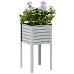 Jardini&egrave;re de 45 x 45 x 88 cm Acier galvanis&eacute;