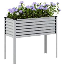 Jardini&egrave;re de 100 x 45 x 90 cm Acier galvanis&eacute;