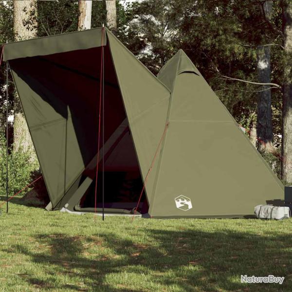 Tente familiale tipi 6 personnes vert olive imperm�able