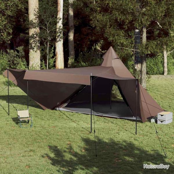 Tente familiale tipi 8 personnes marron imperm�able
