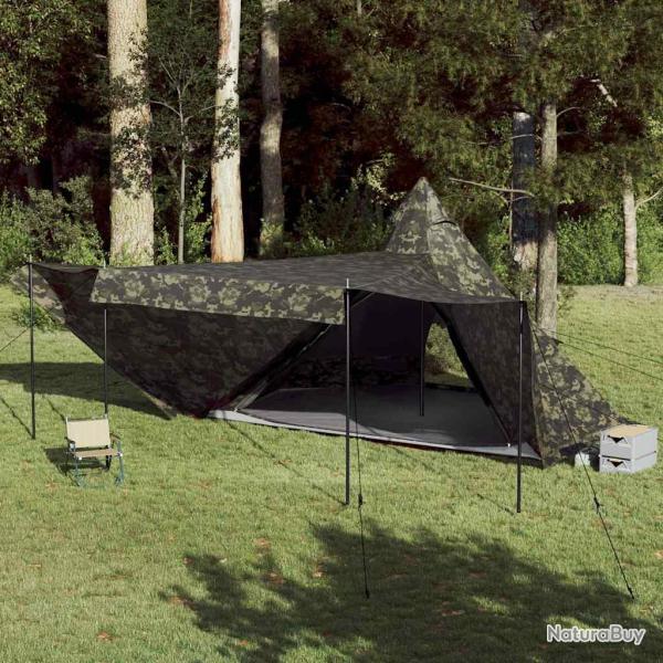 Tente familiale tipi 8 personnes camouflage imperm�able