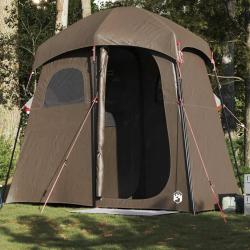 Tente de douche 2 personnes marron imperm&eacute;able