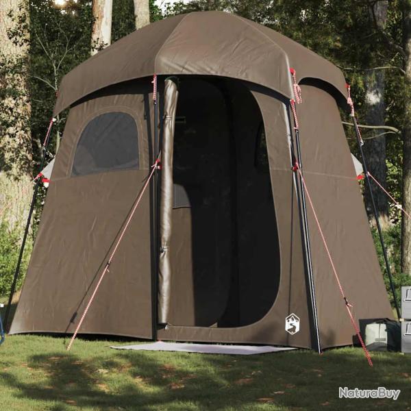 Tente de douche 2 personnes marron imperm�able