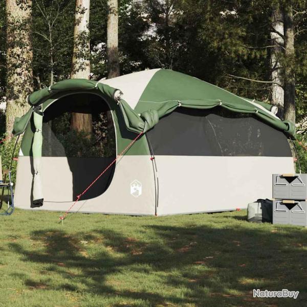 Tente familiale tunnel 6 personnes vert r�sistant � l'eau