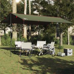 B&acirc;che de camping vert olive 506x306 cm imperm&eacute;able
