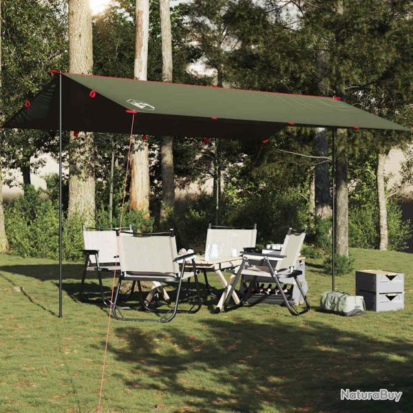 B�che de camping vert olive 506x306 cm imperm�able