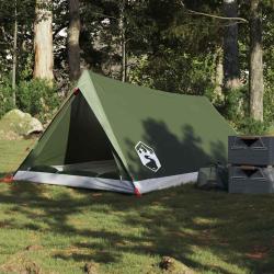Tente de camping 2 personnes vert olive imperm&eacute;able