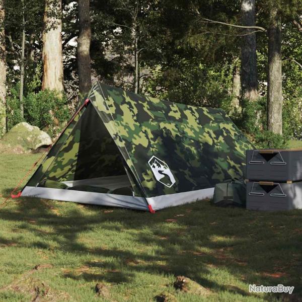 Tente de camping 2 personnes camouflage imperm�able