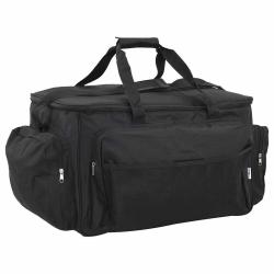 Sac de p&ecirc;che imperm&eacute;able noir tissu oxford