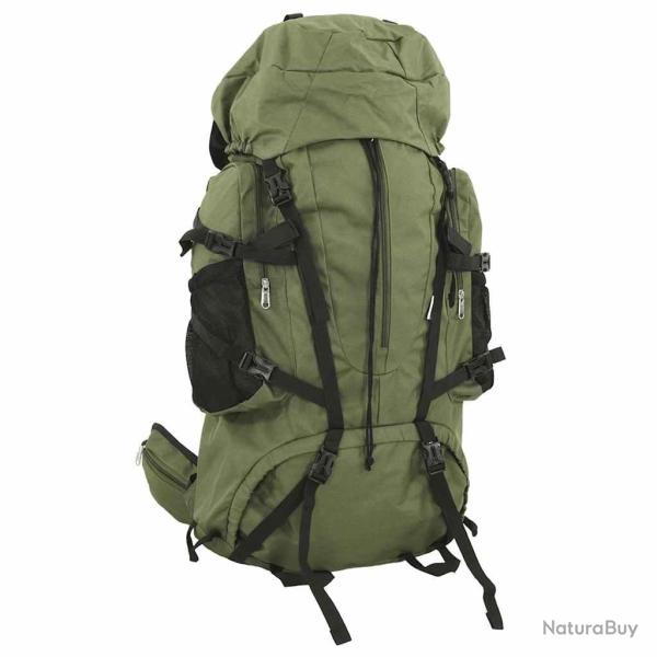 Sac � dos de randonn�e vert arm�e 100 L tissu oxford