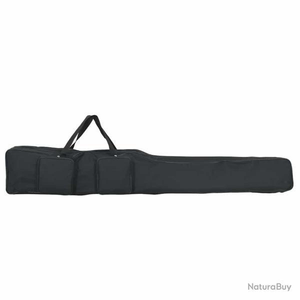 Sac de canne � p�che noir 160 cm tissu oxford