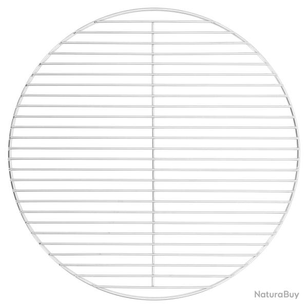Grille de barbecue ronde �50 cm acier inoxydable 304