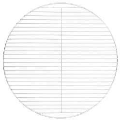 Grille de barbecue ronde &Oslash;54 cm acier inoxydable 304