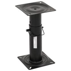 Pi&eacute;destal de si&egrave;ge de bateau r&eacute;glable 28-45,5 cm acier