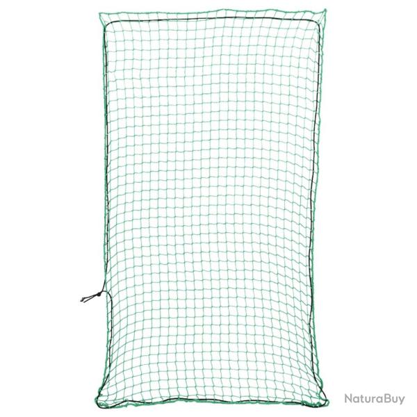 Filet pour remorque avec corde �lastique vert 2,7x1,5 m PP