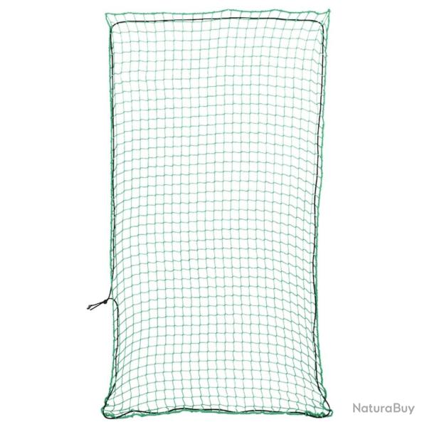 Filet pour remorque avec corde �lastique vert 4x2 m PP