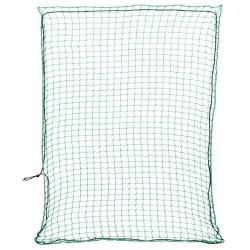 Filet pour remorque avec corde &eacute;lastique vert 3x2,5 m PP