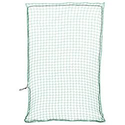Filet pour remorque avec corde &eacute;lastique vert 3,5x2,5 m PP