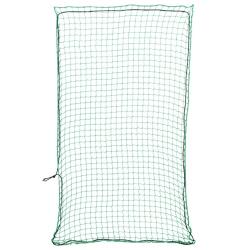 Filet pour remorque avec corde &eacute;lastique vert 4x2,5 m PP