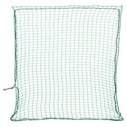 Filet pour remorque avec corde &eacute;lastique vert 3x3 m PP