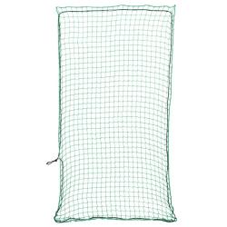 Filet pour remorque avec corde &eacute;lastique vert 6x3 m PP