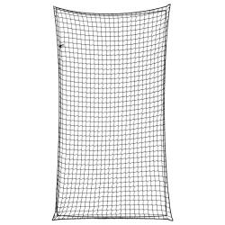 Filet pour remorque avec corde &eacute;lastique noir 2,7x1,5 m PP
