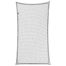 Filet pour remorque avec corde &eacute;lastique noir 3x1,65 m PP