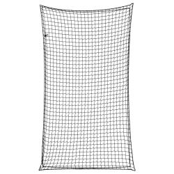 Filet pour remorque avec corde &eacute;lastique noir 3,5x2 m PP