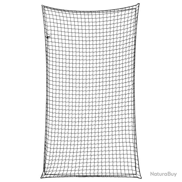 Filet pour remorque avec corde �lastique noir 3,5x2 m PP