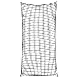 Filet pour remorque avec corde &eacute;lastique noir 4x2 m PP