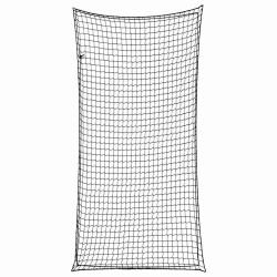Filet pour remorque avec corde &eacute;lastique noir 6x3 m PP