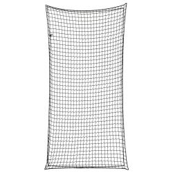 Filet pour remorque avec corde &eacute;lastique noir 7x3,5 m PP